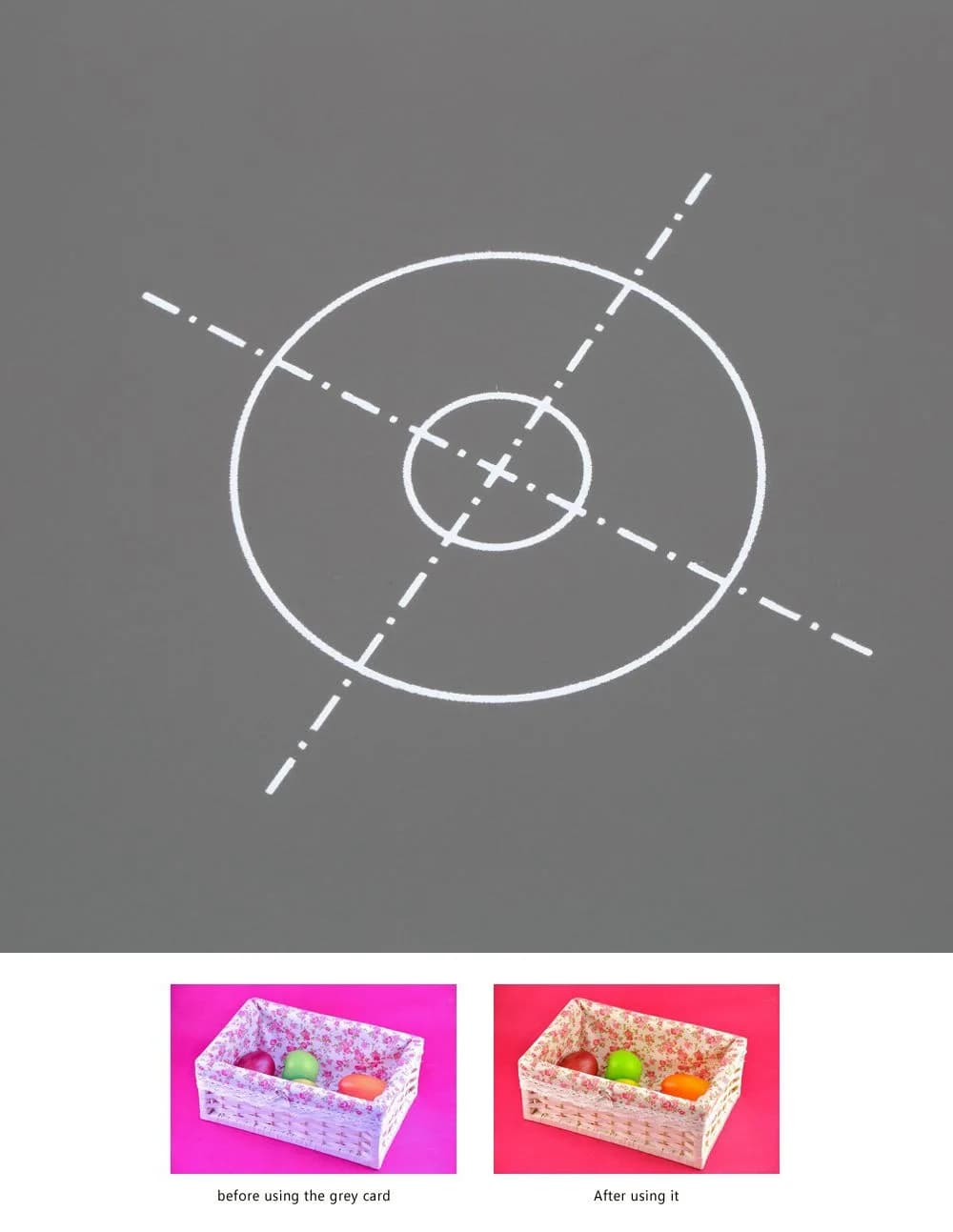 Lightdow 12 x 12 Inch (30 x 30 cm) White Balance 18% Gray Reference Reflector with Carry Bag | Photography Color Accuracy Target - view 5