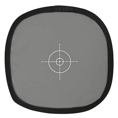 Lightdow 12 x 12 Inch (30 x 30 cm) White Balance 18% Gray Reference Reflector with Carry Bag | Photography Color Accuracy Target thumbnail 1