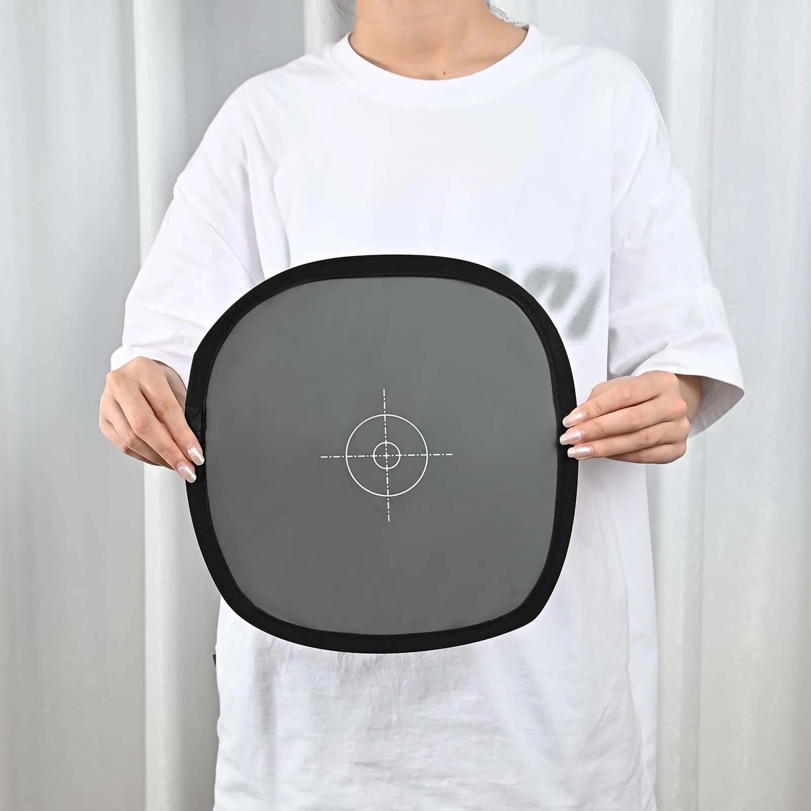 Lightdow 12 x 12 Inch (30 x 30 cm) White Balance 18% Gray Reference Reflector with Carry Bag | Photography Color Accuracy Target - view 3