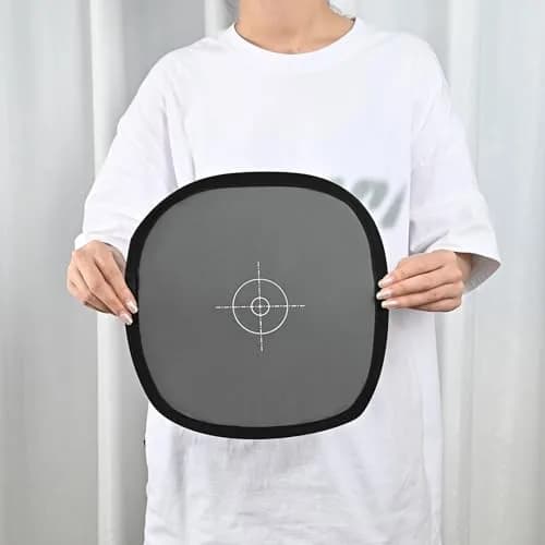 Lightdow 12 x 12 Inch (30 x 30 cm) White Balance 18% Gray Reference Reflector with Carry Bag | Photography Color Accuracy Target thumbnail 3