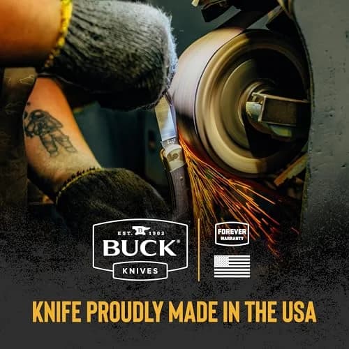 Buck Knives 120 General Hunting Knife with Sheath, Phenolic Handle, 12" | Classic Fixed Blade for Hunting & Outdoors thumbnail 8