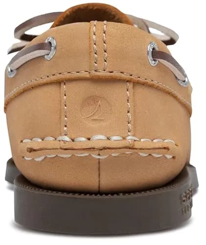 Sperry Boys Authentic Original Slip on Boat Shoe, Sahara, 4 Big Kid US | Classic American Style for Kids thumbnail 9