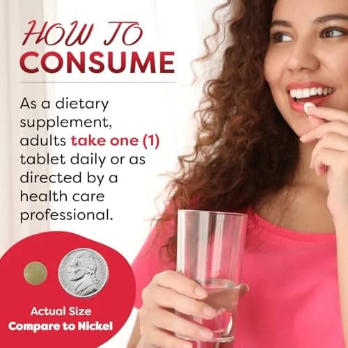 Best Naturals Kelp Supplement Tablets 150 Mcg (300 Count) | 300 Tablets for Thyroid Support thumbnail 3