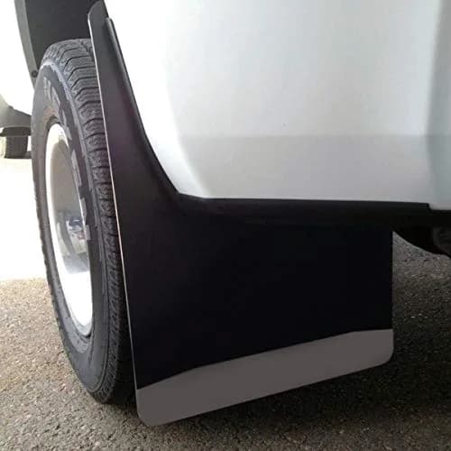 UltimateFlap 20 Inch Rear Dually Mud Flap with Stainless Steel Weight | Heavy Duty Mud Guard for Trucks thumbnail 4