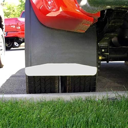 UltimateFlap 20 Inch Rear Dually Mud Flap with Stainless Steel Weight | Heavy Duty Mud Guard for Trucks thumbnail 3
