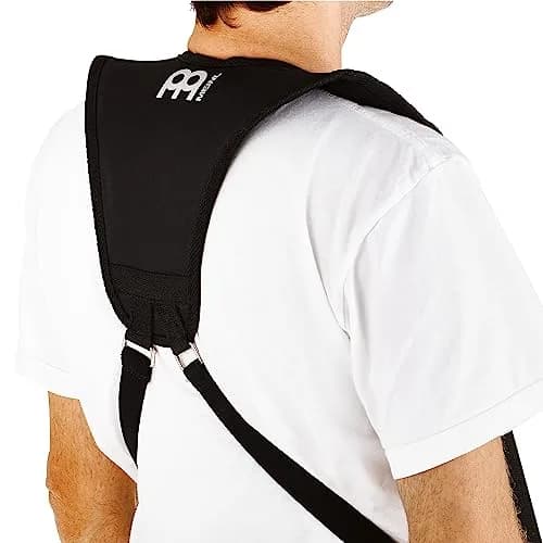 Meinl Percussion Heavy Duty Djembe Strap with Quick Change Hook & Adjustable Shoulder Padding (Black) | Secure African Drum Support thumbnail 5