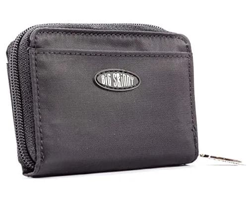 Big Skinny Polka Accordion Card Case Wallet Black 10.8 cm (4.25 Inch) | Holds 30 Cards thumbnail 4