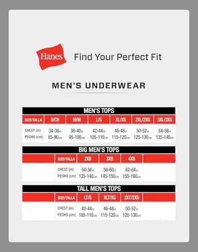 Hanes Men's White Cotton Ribbed Tank Undershirt 6-Pack | Moisture-Wicking & Breathable thumbnail 8