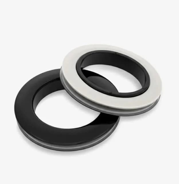 Gibraltar 5" Port Hole Protector Rings | Bass Drum Head Protection, Black Finish, Easy Snap-On Fit thumbnail 2