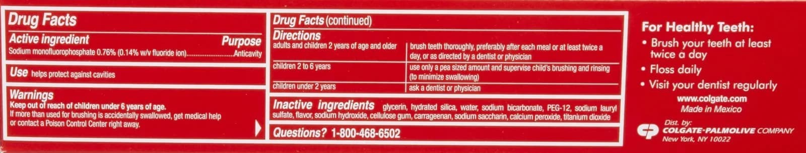 Colgate Baking Soda and Peroxide Whitening Toothpaste, Brisk Mint 24.6oz (726g) | Whitens Teeth & Fights Cavities - view 2