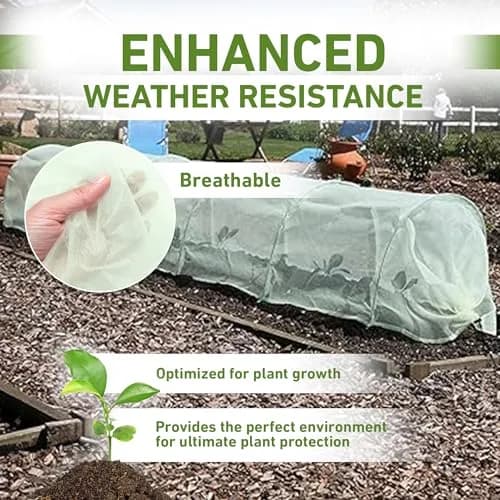 Haxnicks Easy Micromesh Tunnel Garden Cloche Standard Protects Plants & Flowers thumbnail 6