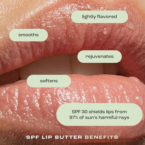 Natural Inspirations Mint SPF 30 Lip Butter | Organic, Deeply Moisturizing & Sun Shield (70-120 chars) thumbnail 2