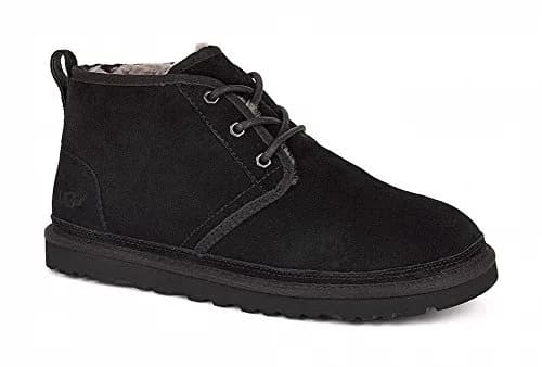 UGG Men's Neumel Boot, Black, Size 10 | Casual Wool-Lined Suede Boot thumbnail 1