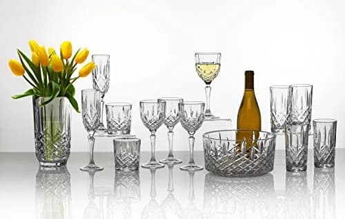 Marquis by Waterford Markham Double Old Fashioned Glasses Set of 4, 11 oz, Clear thumbnail 3