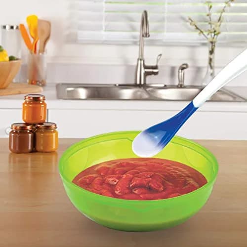 Munchkin White Hot Safety Baby Spoons, BPA Free, 4 Pack | Heat-Sensitive Tip for Safe Feeding thumbnail 2