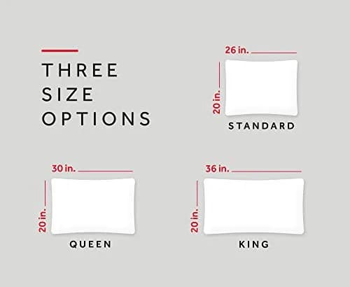 Marriott Luxury Hotel Pillow King Size | 91.4cm (36in) x 66cm (26in) Dual-Chamber Feather & Down Pillow thumbnail 6
