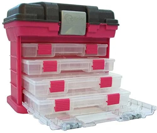Creative Options Grab'n'Go Rack System, Small | Portable Craft Organizer with Acrylic Windows thumbnail 3