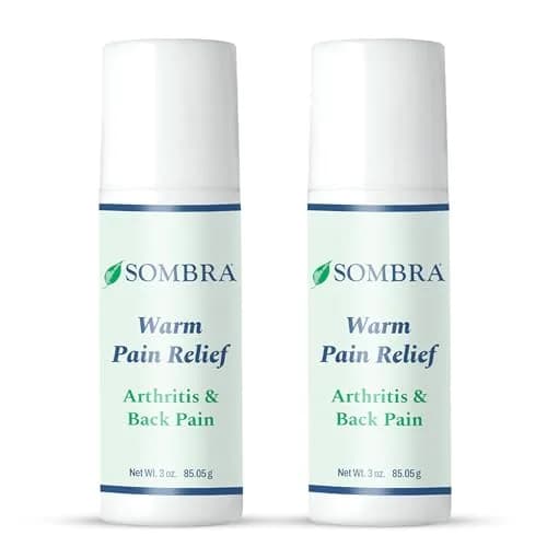 Sombra Warm Pain Relief Gel 177ml (6 Fl Oz) Roll-On | Arthritis & Back Pain Treatment thumbnail 1