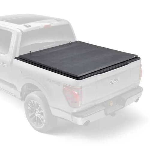 Gator ETX Soft Tri-Fold Truck Bed Tonneau Cover | 8' 2" Bed | Heavy-Duty Vinyl, Easy No-Tool Install, Made in the USA thumbnail 1