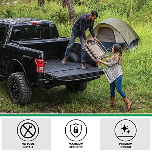 Gator ETX Soft Tri-Fold Truck Bed Tonneau Cover | 8' 2" Bed | Heavy-Duty Vinyl, Easy No-Tool Install, Made in the USA thumbnail 6