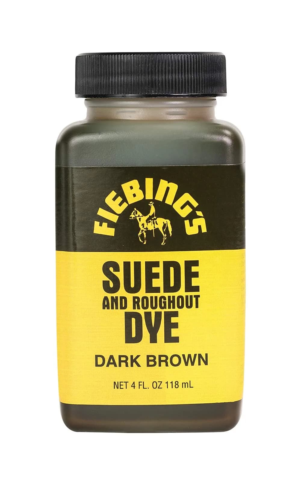 Fiebing's Dark Brown Suede Dye (4 oz) | Recolor & Restore Suede & Leather Shoes