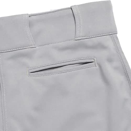 CHAMPRO Triple Crown Polyester Knicker, Grey, Small US | Durable Baseball Pants with Reinforced Knees thumbnail 4