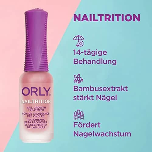 Orly Nailtrition Nail Strengthener Gel 9ml (0.3 Fl Oz) | Promotes Healthier, Faster Growth thumbnail 2