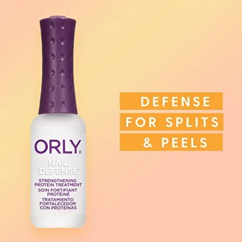 Orly Nail Defence Nail Strengthener Gel 9ml (0.3 Fl Oz) | Protein Enriched Formula for Brittle Nails thumbnail 2
