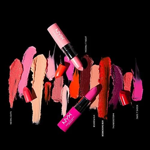 NYX PROFESSIONAL MAKEUP Butter Lipstick BLS02 Sweet Tart | Deep Pink with Blue Undertone, 0.16 Oz thumbnail 6