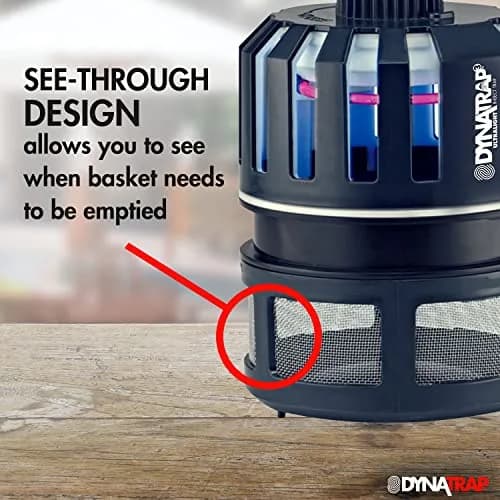 DynaTrap DT150 Indoor Mosquito & Flying Insect Trap | Kills Mosquitoes, Flies, Moths, Gnats, & Other Flying Insects thumbnail 6