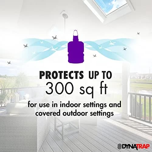 DynaTrap DT150 Indoor Mosquito & Flying Insect Trap | Kills Mosquitoes, Flies, Moths, Gnats, & Other Flying Insects thumbnail 2