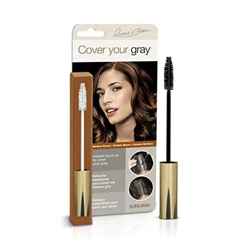 Cover Your Gray Brush-In Wand - Medium Brown | Instant Gray Hair Coverage, Travel-Friendly, Washable thumbnail 1