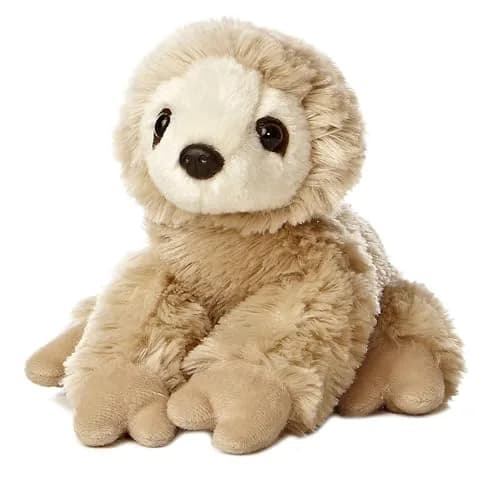 Aurora Mini Flopsie Sloth Plush Toy 20 cm (8 inches) | Soft, Huggable, and Safe for All Ages thumbnail 1