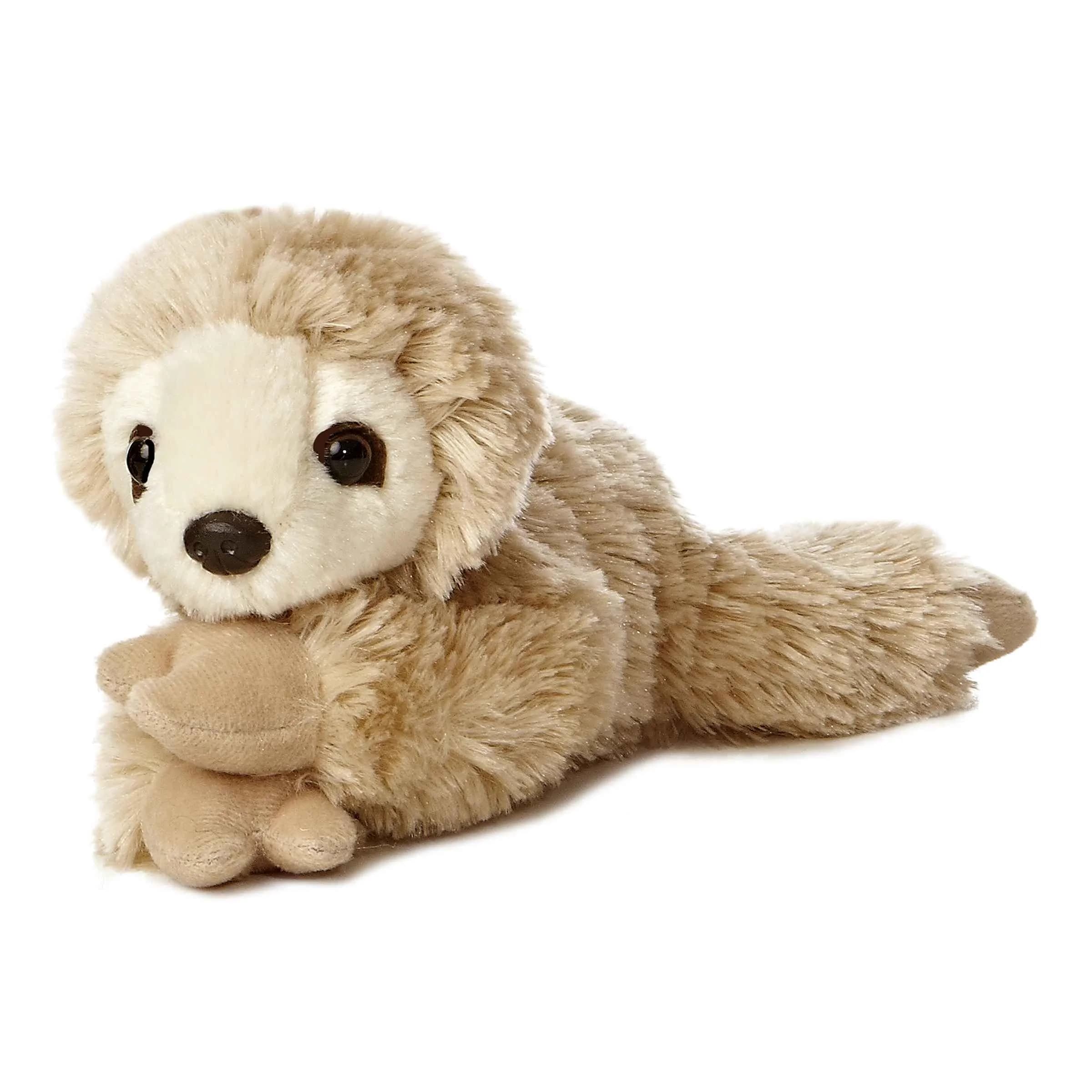 Aurora Mini Flopsie Sloth Plush Toy 20 cm (8 inches) | Soft, Huggable, and Safe for All Ages - view 2