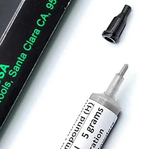 TechDiamondTools Diamond Polishing Compound 5g Syringe | 200,000 Grit (0-0.1 Micron) for Mirror Finish on Metals, Glass, Gemstones thumbnail 5