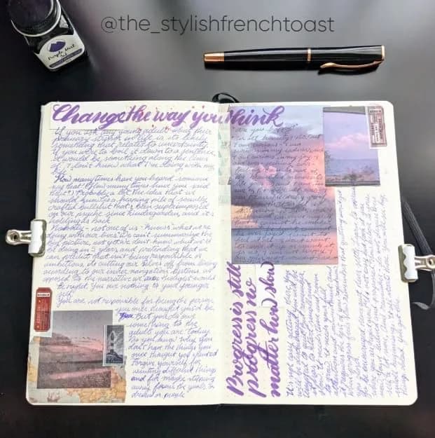 Monteverde Impressa Fountain Pen Black with 18 Karat Rose Gold Trim - Stub Point - JoWo German Nib - 0.5cm (0.2 inches) - view 9
