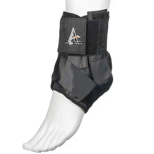 Cramer AS1 Pro Lace Up Ankle Brace Small | FDA Approved, Adjustable Fit, Black thumbnail 1