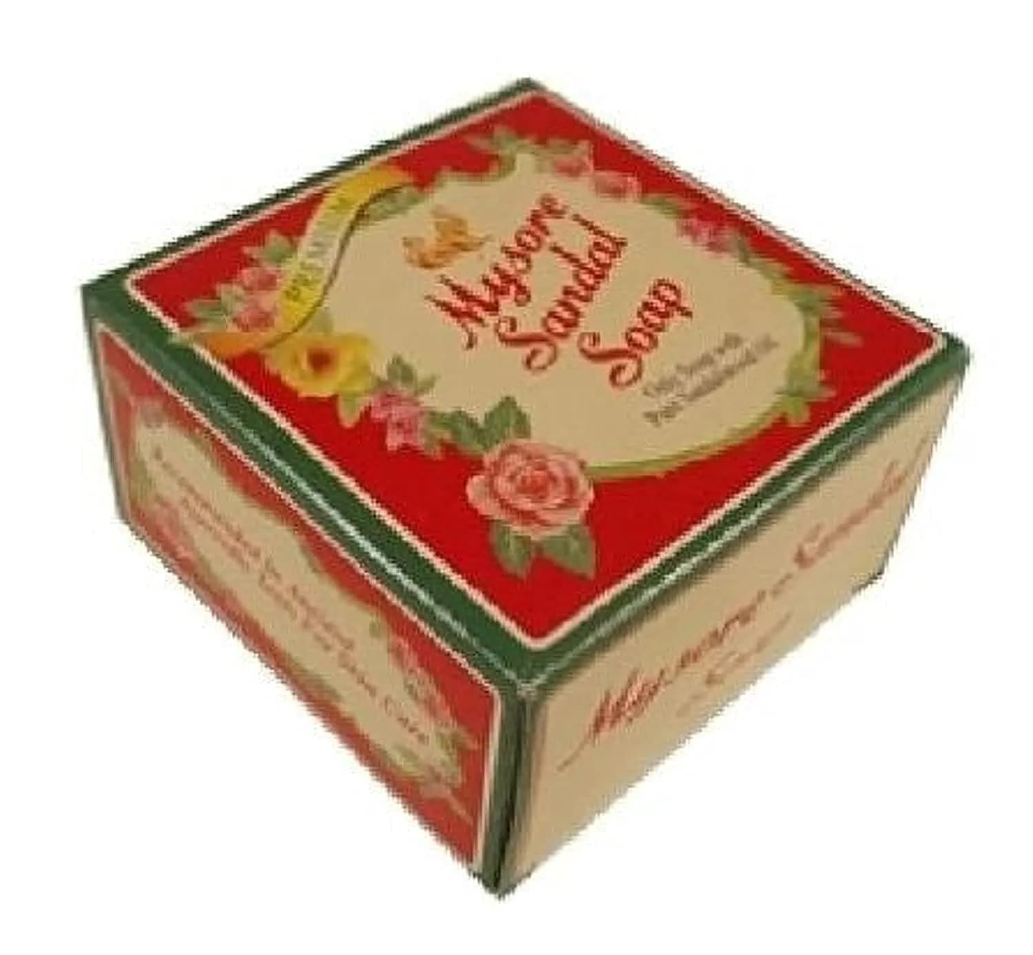 Mysore Sandal Soap 150gm Pack of 4 | Pure Sandalwood Oil for Skin Care