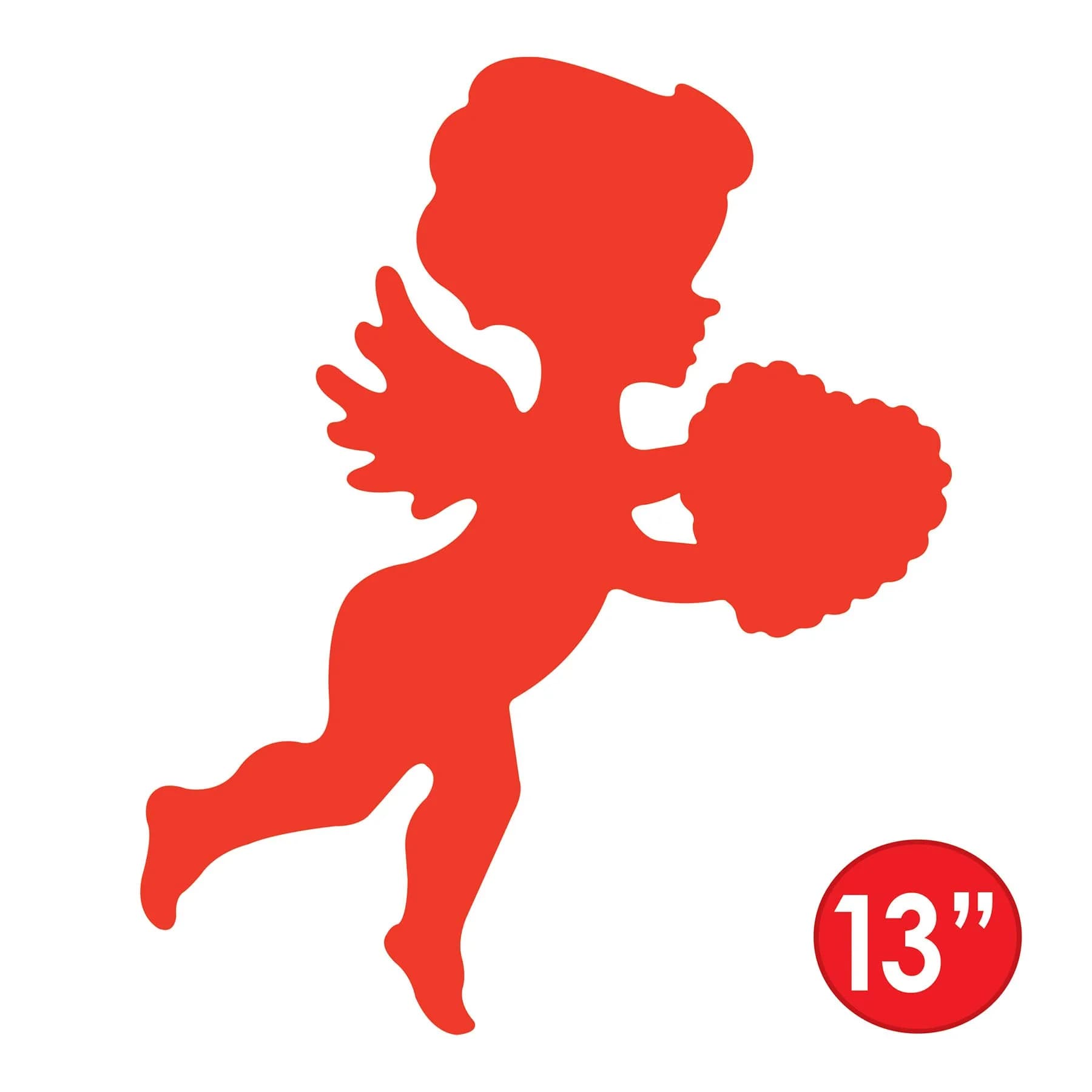 Beistle Printed Cupid Cutouts 36-Pack 34.29 cm (13") | Valentine's Day Decorations - view 2