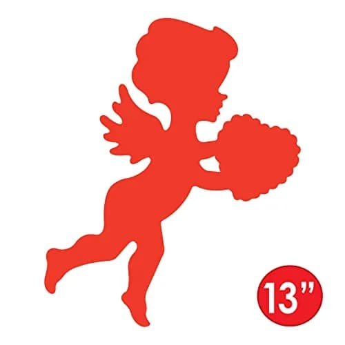 Beistle Printed Cupid Cutouts 36-Pack 34.29 cm (13") | Valentine's Day Decorations thumbnail 2