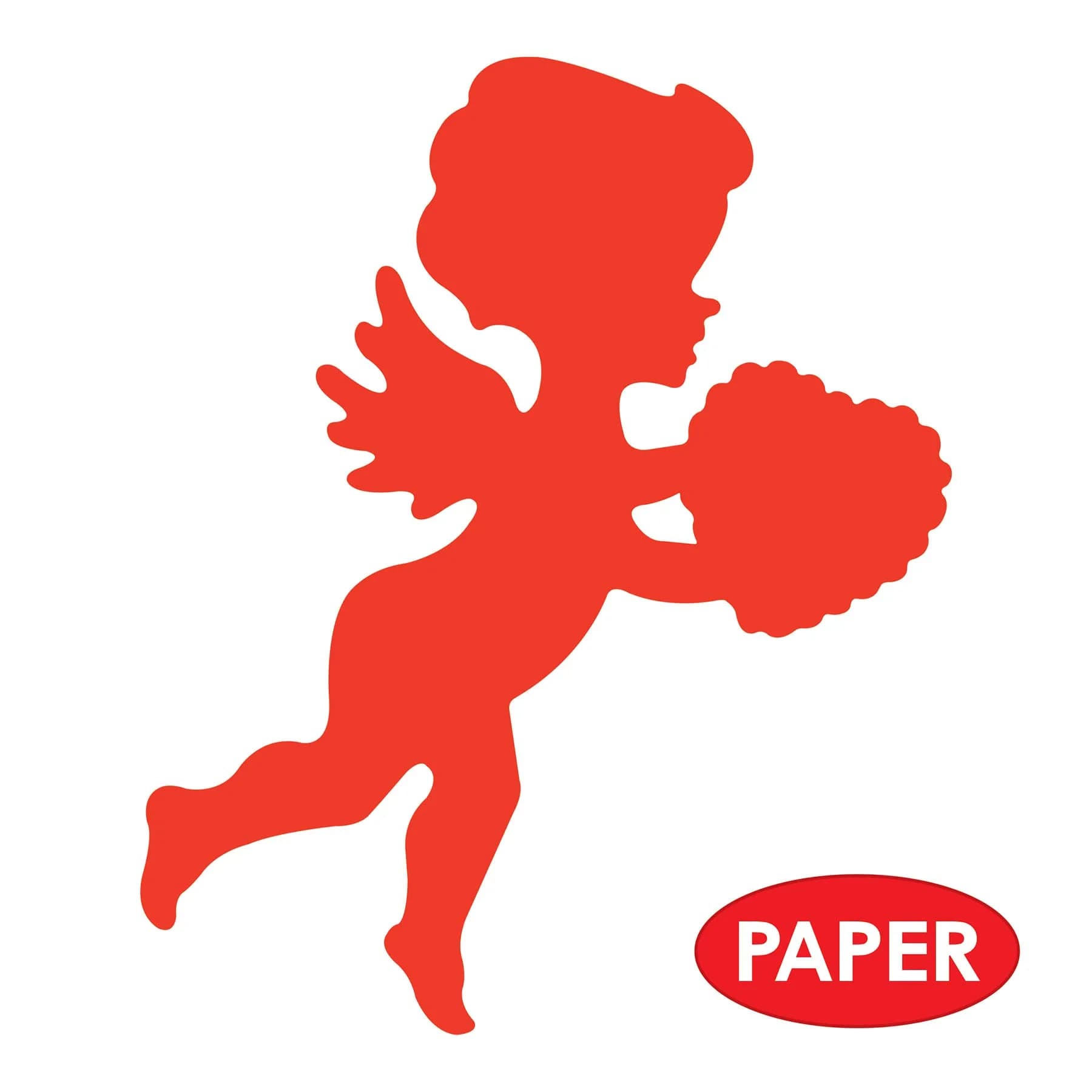 Beistle Printed Cupid Cutouts 36-Pack 34.29 cm (13") | Valentine's Day Decorations - view 3