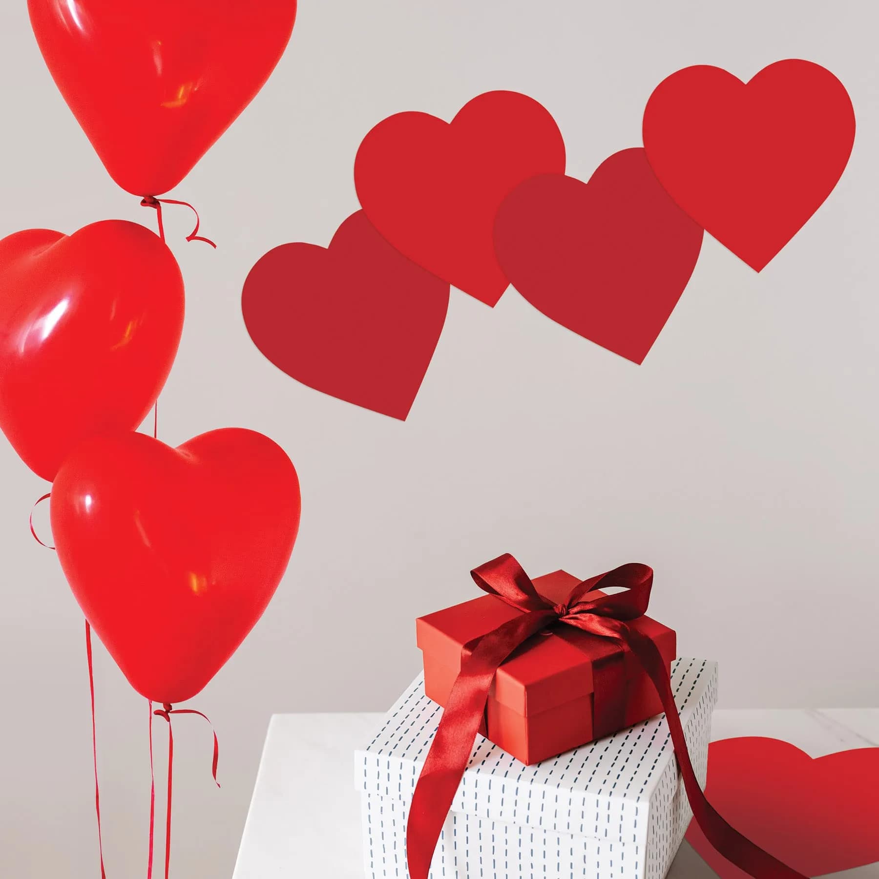 Beistle Red Printed Heart Cutout 30.48cm (12 Inch) | Pack of 36 for Valentine's Day & Celebrations - view 5