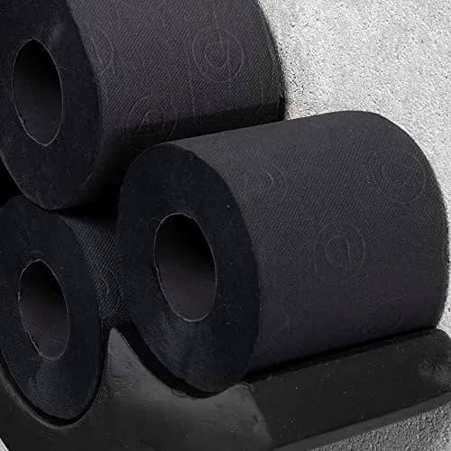Renova Black Toilet Roll 6 Count (140 Sheets/Roll) | Triple-Ply Softness Imported from USA thumbnail 7