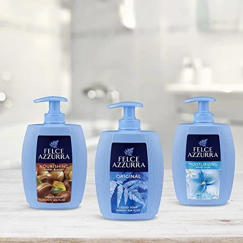 Felce Azzurra Amber & Argan Nourishing Essence Liquid Soap 299.88ml (10.14 Fl Oz) | Gently Cleanses Skin thumbnail 3