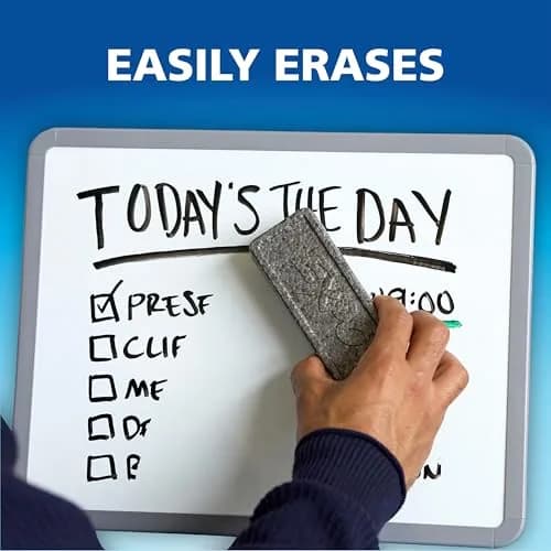 EXPO Black Dry Erase Markers, Ultra Fine Tip, 4 Count | Smooth Ink Flow for Precise Marking thumbnail 6
