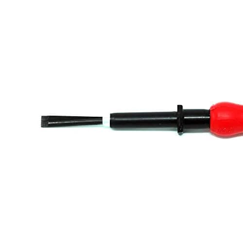 Quick-Wedge 1253E Insulated Flathead Screwdriver 0.375" (9.5mm) | Holds Small Screws for Secure Installation thumbnail 3