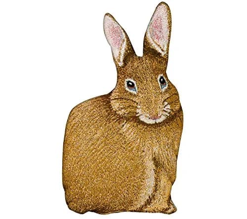 MWW Bunny Hop Hare Shaped Pillow 17.5" | Reversible Animal Decor (70-120 chars) thumbnail 1