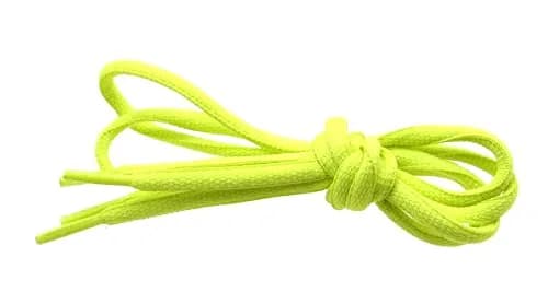 BCB Wear Oval Athletic Shoelaces 54" Lime | Flat 1/4" Wide for Sneakers & Sports Shoes thumbnail 3