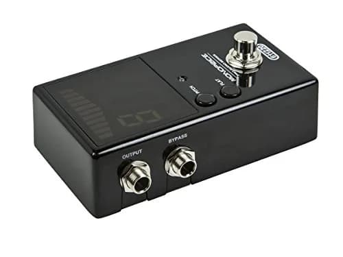Monoprice Chromatic Pedal Tuner - Black, Heavy-Duty Metal, True & Normal Bypass, Stage Right Series | Accurate ±1 Cent, 27.5Hz-4186Hz thumbnail 3