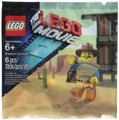 LEGO Western Emmet The Lego Movie Exclusive Figure | Unisex Toy for Kids & Adults thumbnail 1